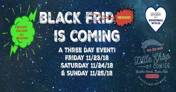 18 More Black Friday Comic Store Flyers