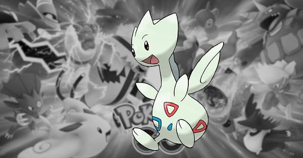 Togetic becomes Togekiss, one of the top PVP Pokémon. Credit: Niantic and the Pokémon Company
