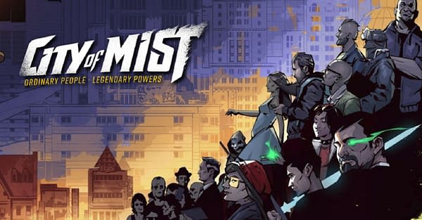 A header showcasing some of the art of City of Mist, a game by Son of Oak.