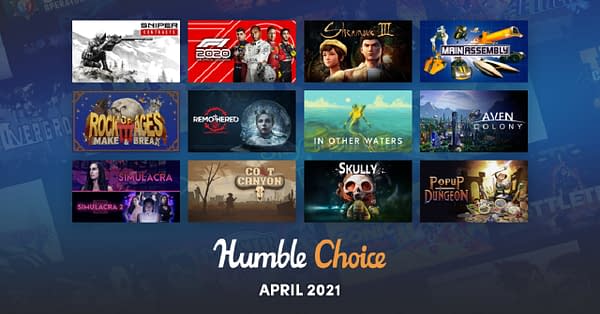 A look at all twelve games that will be available for this month's Humble Bundle.
