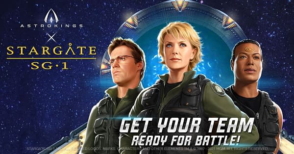 Stargate SG-1 Will Be Making Another Crossover Into AstroKings