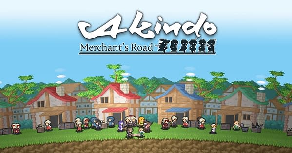 Promo art for Akindo - Merchant's Road, courtesy of Zoo Games.
