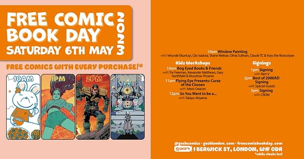 Free Comic Book Day & King Charles III's Coronation On The Same Day