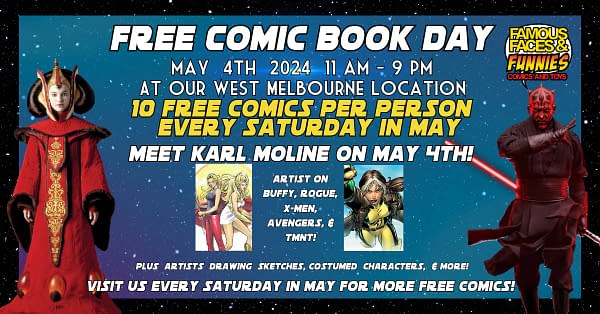 135 Comic Shops With Added Guests And Sales For Free Comic Book Day