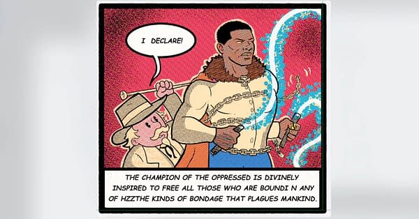 Joel Christian Gill's Superhero, Chainbreaker, Inspired By Nat Turner
