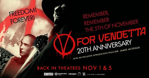 V For Vendetta 20th Anniversary Screening Takes Place This November