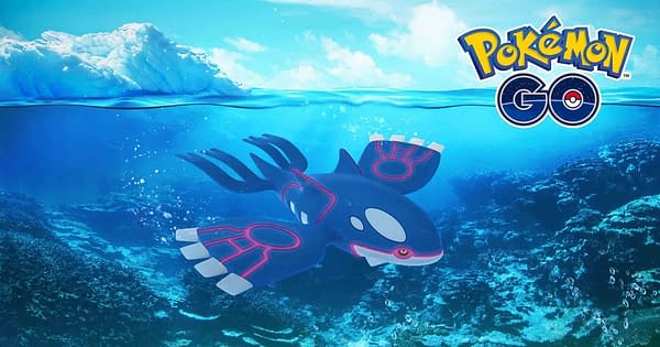 Legendary Pokemon Kyogre is Now Available in Pokémon Go