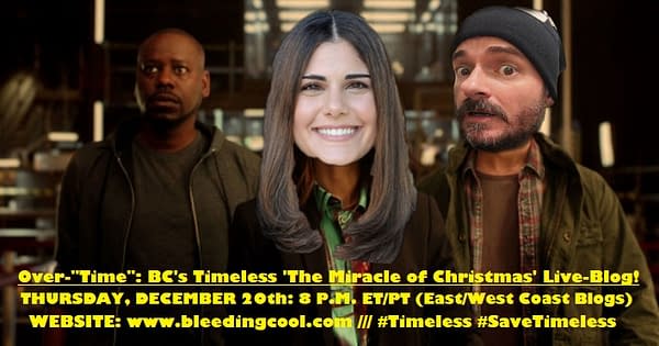 timeless christmas live blog