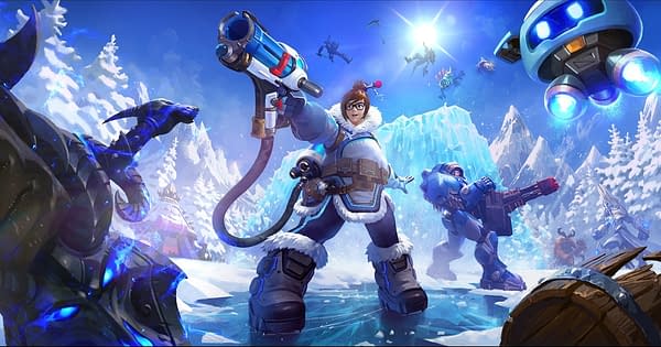 Mei brings the chill to Heroes Of The Storm, courtesy of Blizzard.