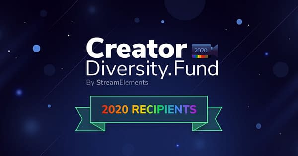 StreamElements Reveals List Of Recipients Of Creator Diversity Fund
