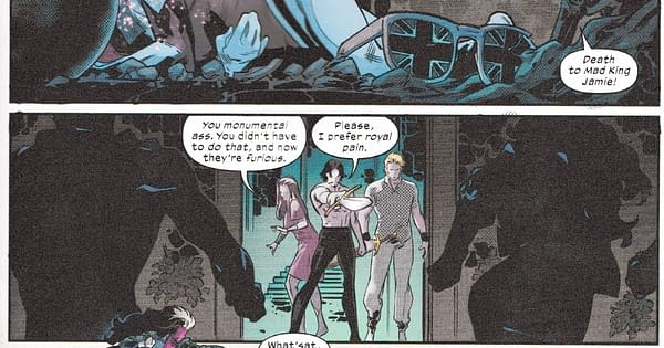 When Americans Write Brits In Excalibur #13 (Spoilers)
