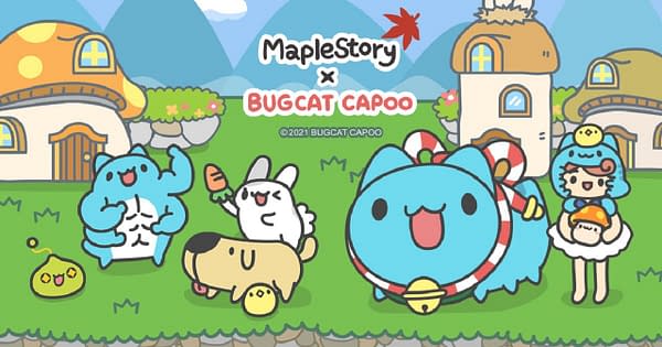 MapleStory welcomes Bugcat Capoo this October, courtesy of Nexon.
