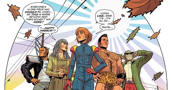 JLA/Doom Patrol Special #1 art by Aco, Tamra Bonvillain, and Marissa Louise