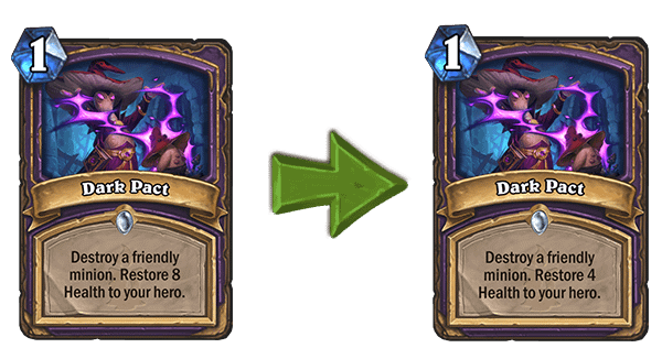 Hearthstone is Nerfing Warlock Minion Possessed Lackey and Paladin's Call to Arms