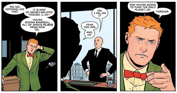 Jimmy Olsen is the New Owner Of The Daily Planet.