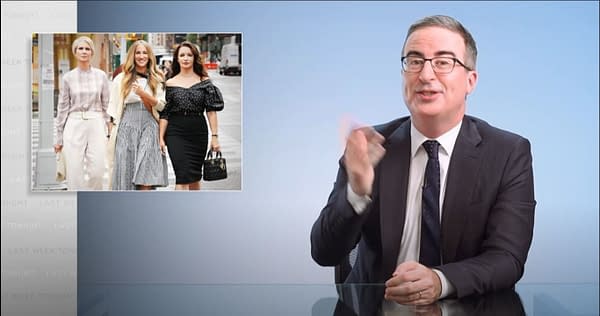 John Oliver Eviscerates Sex and the City Reboot's Kim Cattrall Snub