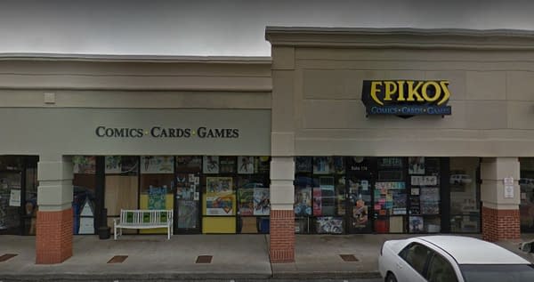 Epikos Comics, Cards, & Games Closed Hixson, Tennessee Store, Yesterday