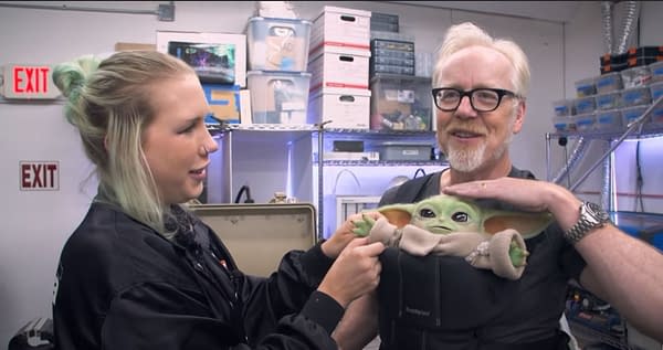 The Mandalorian: Adam Savage Sees Grant Imahara's Animatronic Grogu