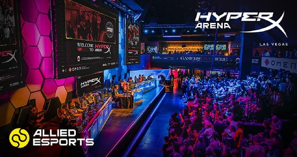 HyperX &#038; Allied Esports Announces Renewal On Las Vegas Esports Arena