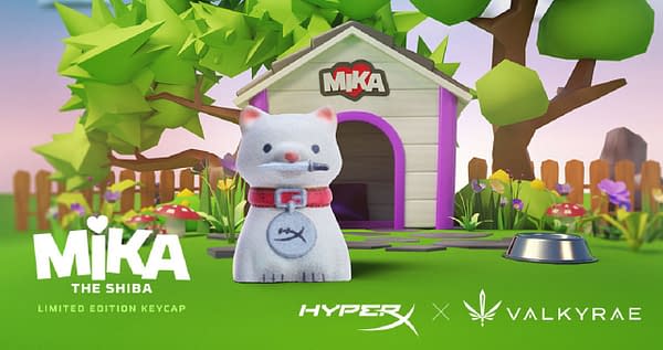 HyperX Collabs With Valkyrae For Third HX3D Personalized Keycap