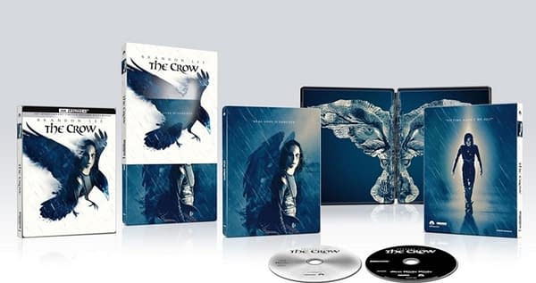 The Crow, The Brandon Lee One, Gets A 4K Steelbook In May