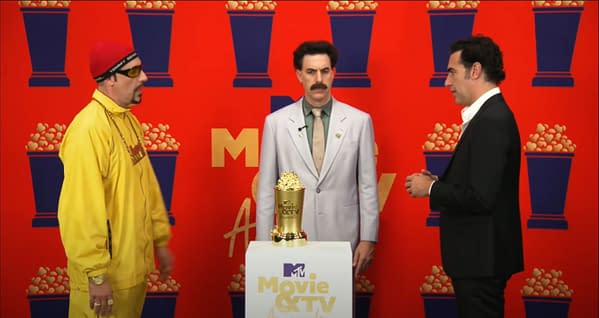 MTV Movie & TV Awards: Sacha Baron Cohen Characters Crash Speech