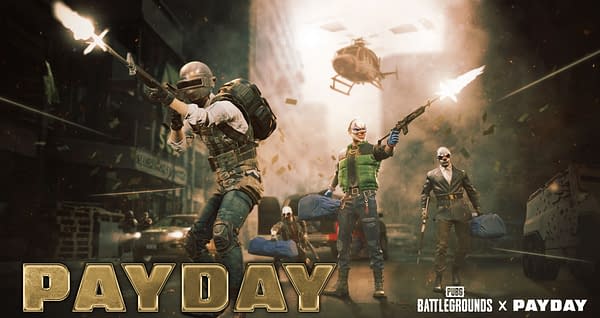 PUBG: Battlegrounds Launches Payday Crossover Co-Op Heist Mode