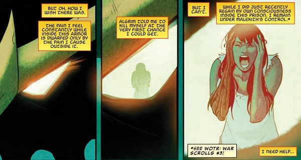 Mixed Messages from Kurse in Spider-Man and the League of Realms #3