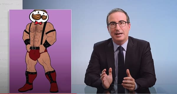 Last Week Tonight: John Oliver Pops at Pringles and Can't Stop