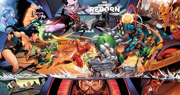 Cover image for HEROES REBORN #1 (OF 7) COELLO GATEFOLD VAR