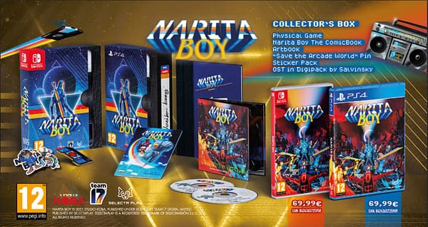 Narita Boy Reveals Collector's Edition For PlayStation & Switch