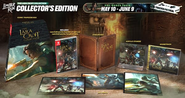 The Lara Croft Collection Reveals Limited Physical Editions