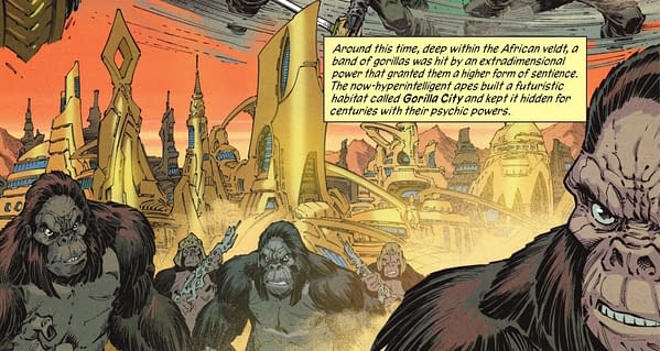 A New Gorilla City For The DC Universe