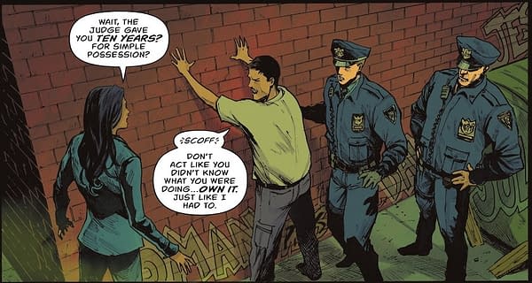 Renee Montoya As A Bad Gotham Cop