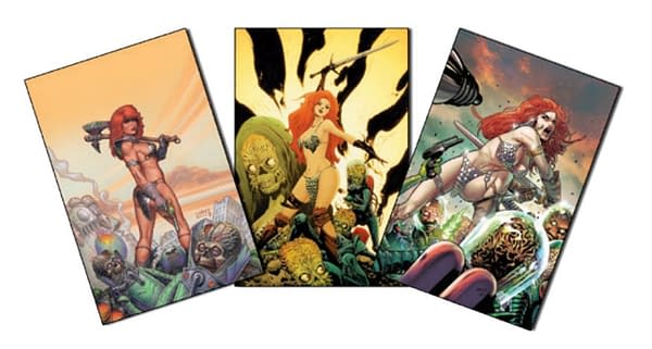 Dynamite Published Red Sonja Attacks Mars by Jay Stephens