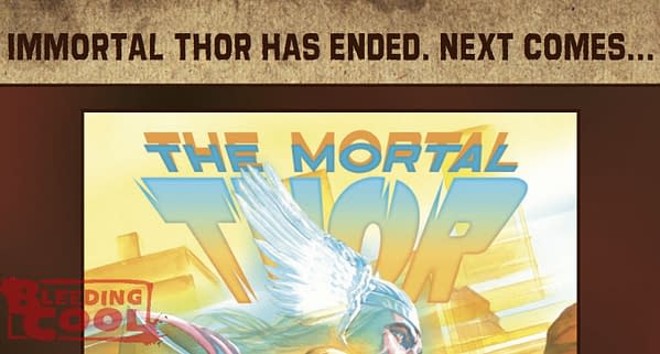 The New Thor Comic From Marvel In September Will Not Be Called Thor