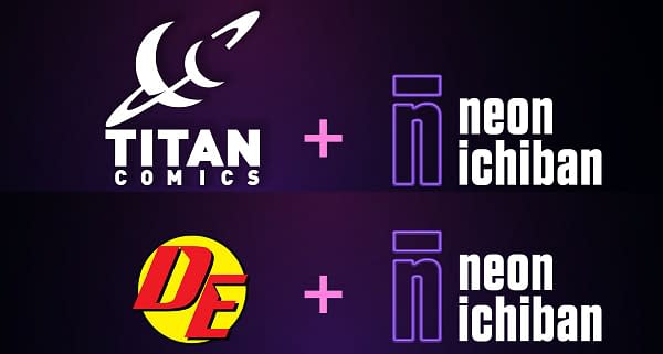 Titan Comics Joins Neon Ichiban For Digital Comics Sales