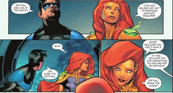 DC Comics' Nightwing, Batgirl and Starfire Triangle (Spoilers)