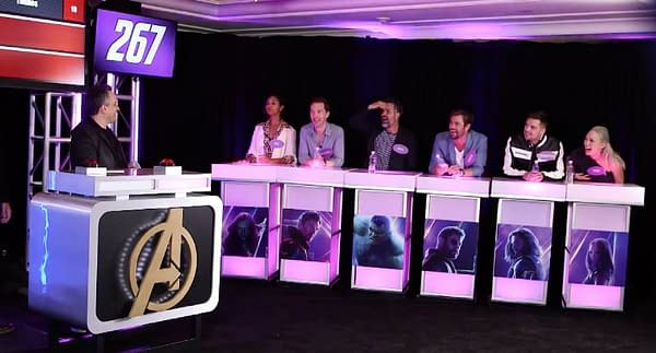 The Avengers Played 'Avengers: Infinity War' Family Feud Today
