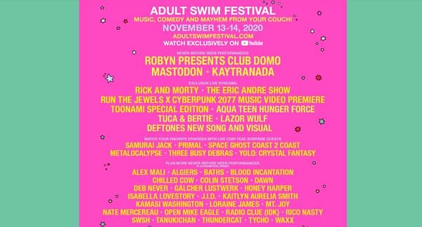 Adult Swim Festival returns virtually this November (Image: Adult Swim)