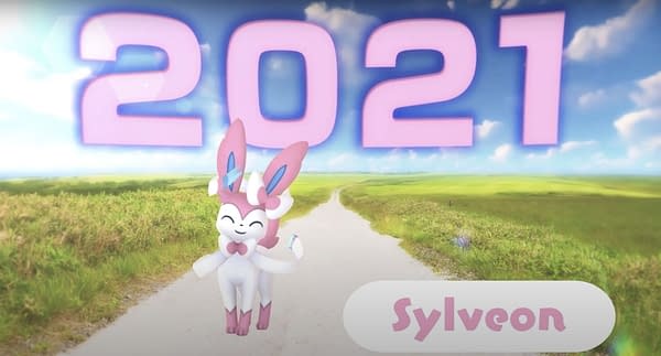 Sylveon in Pokémon GO. Credit: Niantic