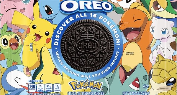 Literally cookies. Credit: Pokémon and Oreo