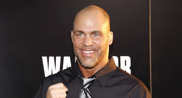 Kurt Angle at the Los Angeles premiere of 'Warrior' held at the ArcLight Cinemas in Hollywood, USA on September 6, 2011. Editorial credit: Tinseltown / Shutterstock.com