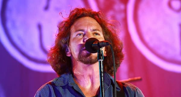 Singer Eddie Vedder of the Pearl Jam during the Jammin Heinekn Festival on July 6, 2010 in San Giuliano, Venice, Italy. Editorial credit: Matteo Chinellato / Shutterstock.com
