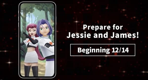 Jessie & James promo image in Pokémon GO. Credit: Niantic