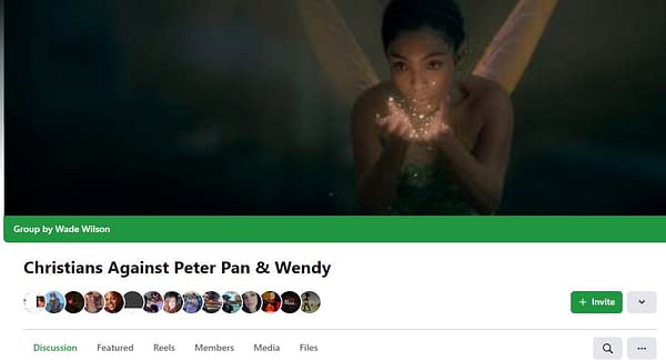 Christians Against Black Panther Now Against Peter Pan & Wendy