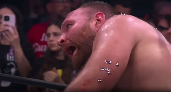 Jon Moxley appears on AEW Dynamite Before Being Challenged to a Parking Lot Brawl