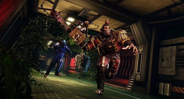 A group of three summer-themed Zeds, enemies from Killing Floor 2: Perilous Plunder.