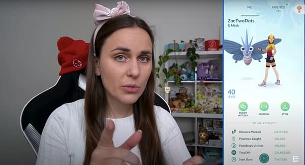 ZoëTwoDots announces new line of exclusive Samsung Avatar items in Pokémon GO. Credit: ZoëTwoDots' YouTube.