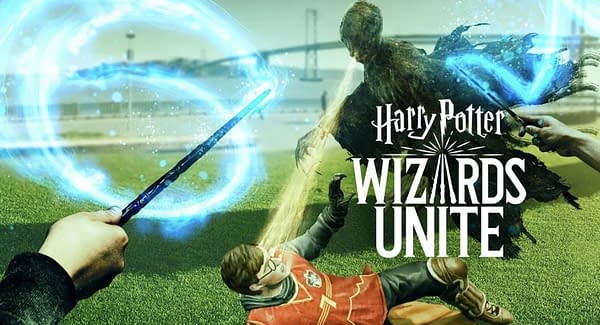 Harry Potter: Wizards Unite graphic. Credit: Niantic